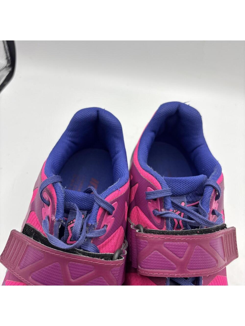 Inov-8 Fastlift 335 Woman's Weightlifting Shoes Pink/Purple Size 8.5 - Picture 9 of 10